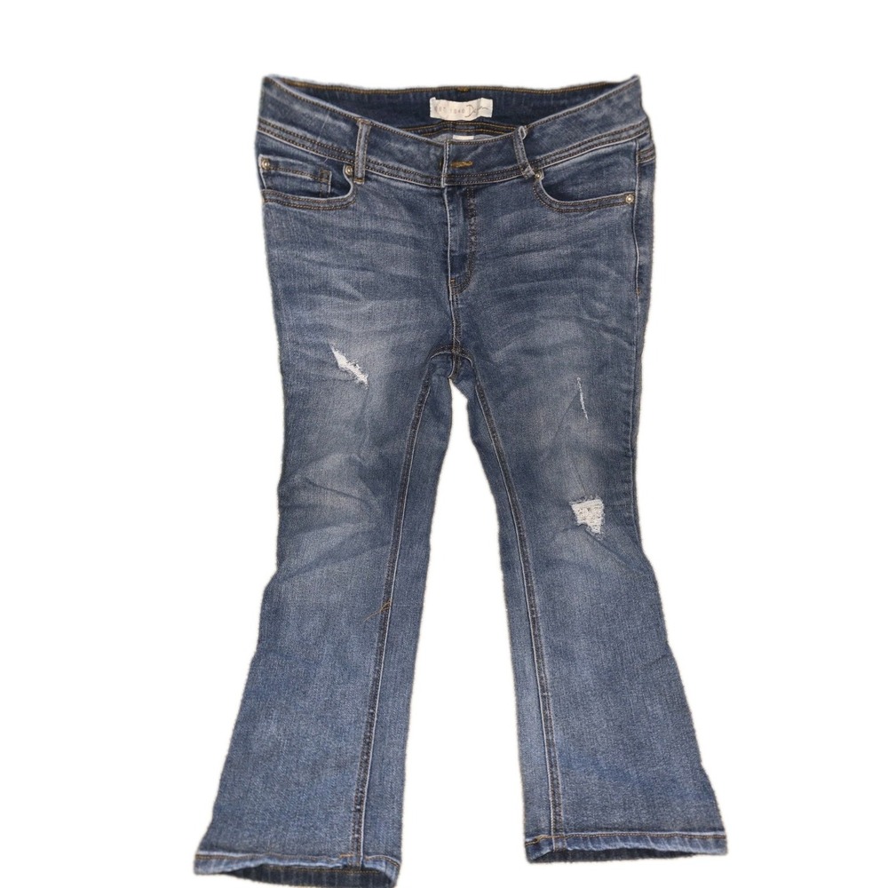 Est. 1946 Denim Women's Cotton Stretch Distressed Jeans Blue Sz 6 - Picture 6 of 11